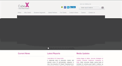 Desktop Screenshot of cubex.co.in